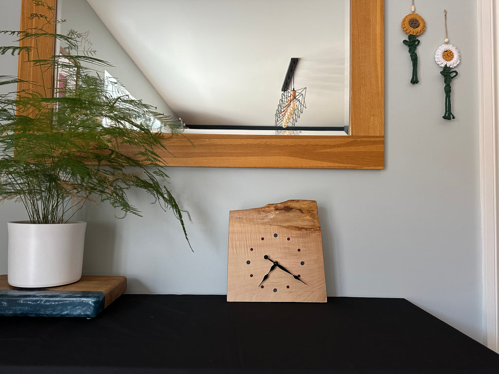 Sycamore Free-Standing Clock