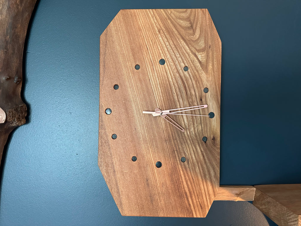 Elm Wall Clock