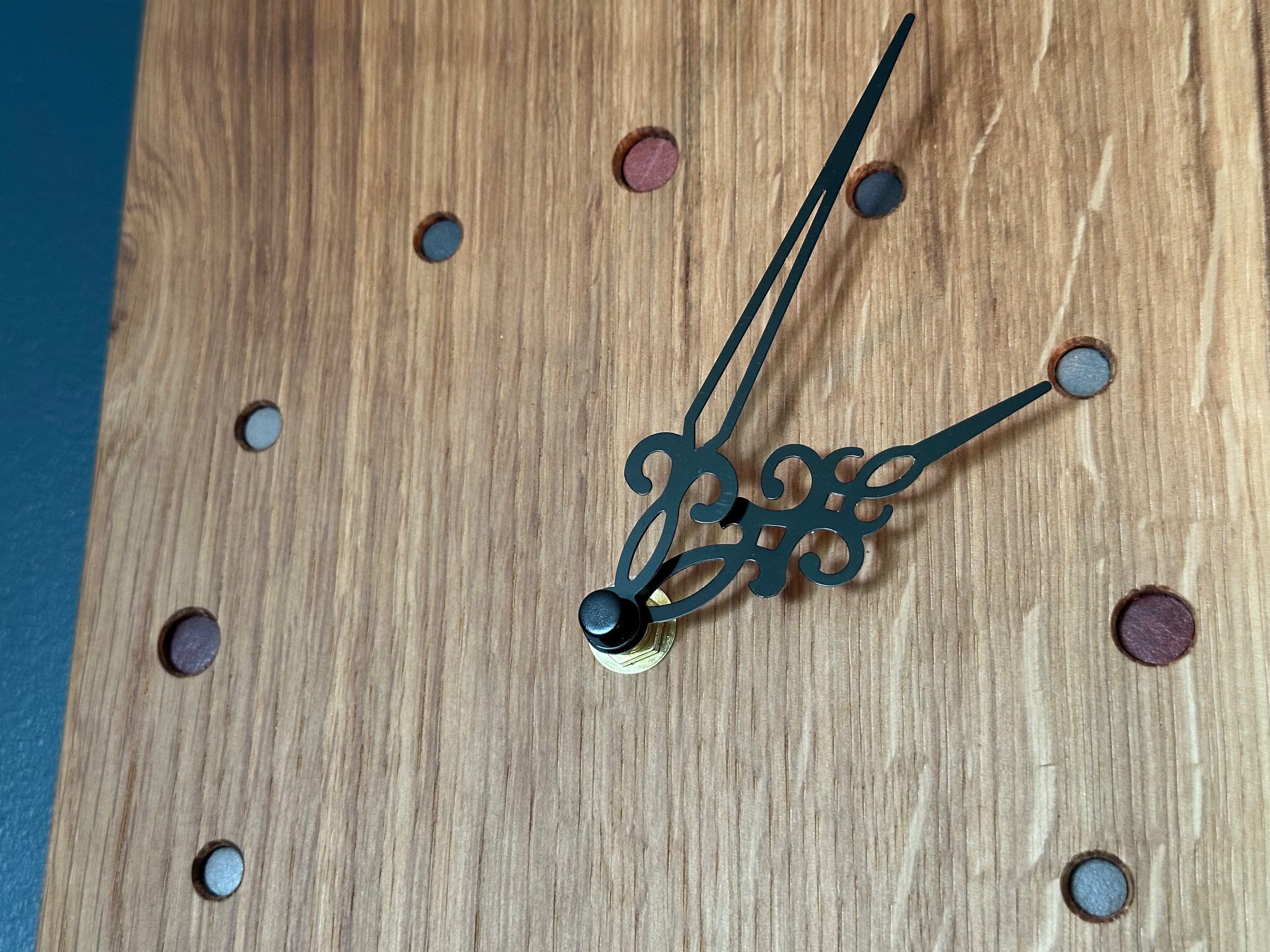 Oak Wall Clock