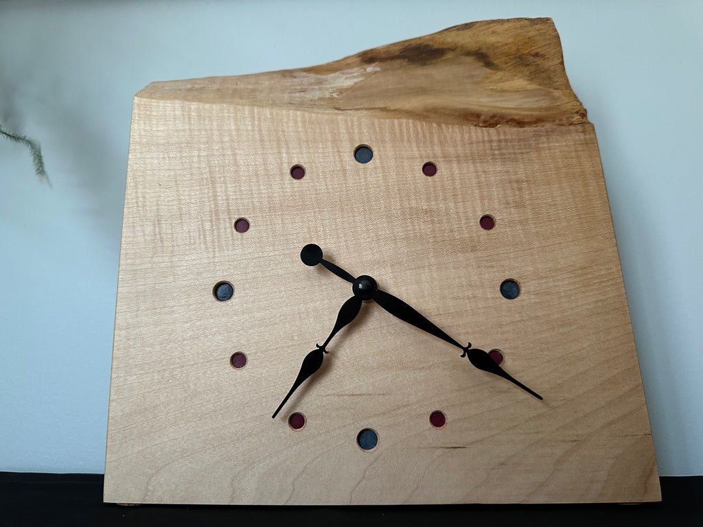Sycamore Free-Standing Clock