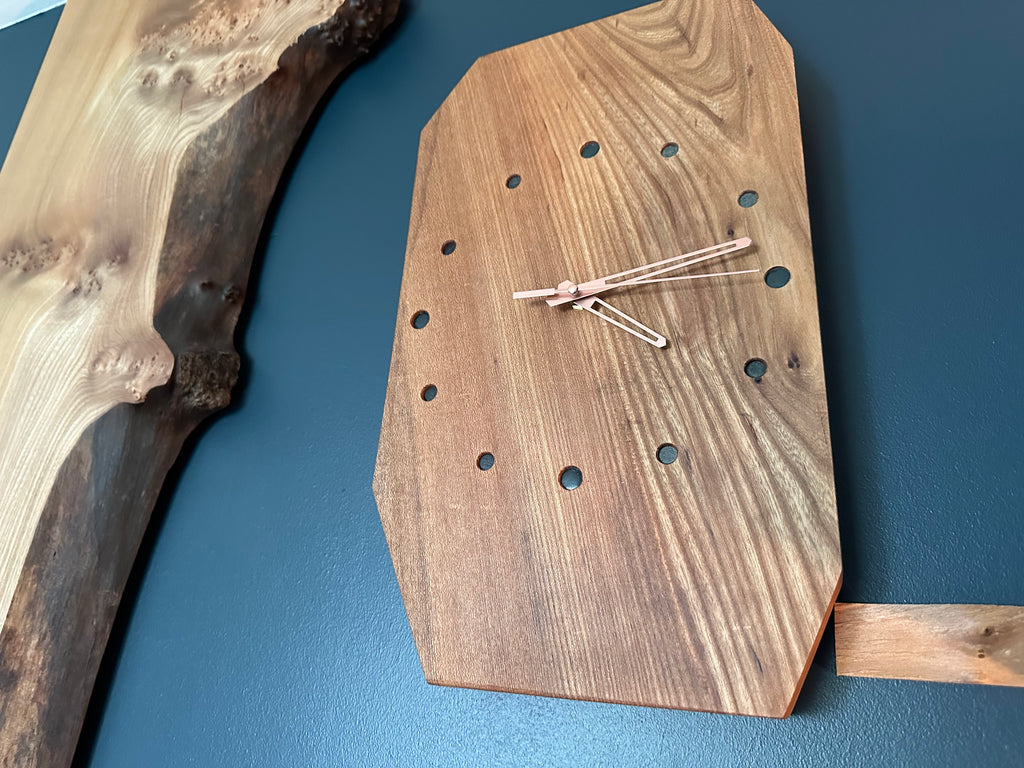 Elm Wall Clock