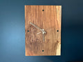 Brown Oak Wall Clock