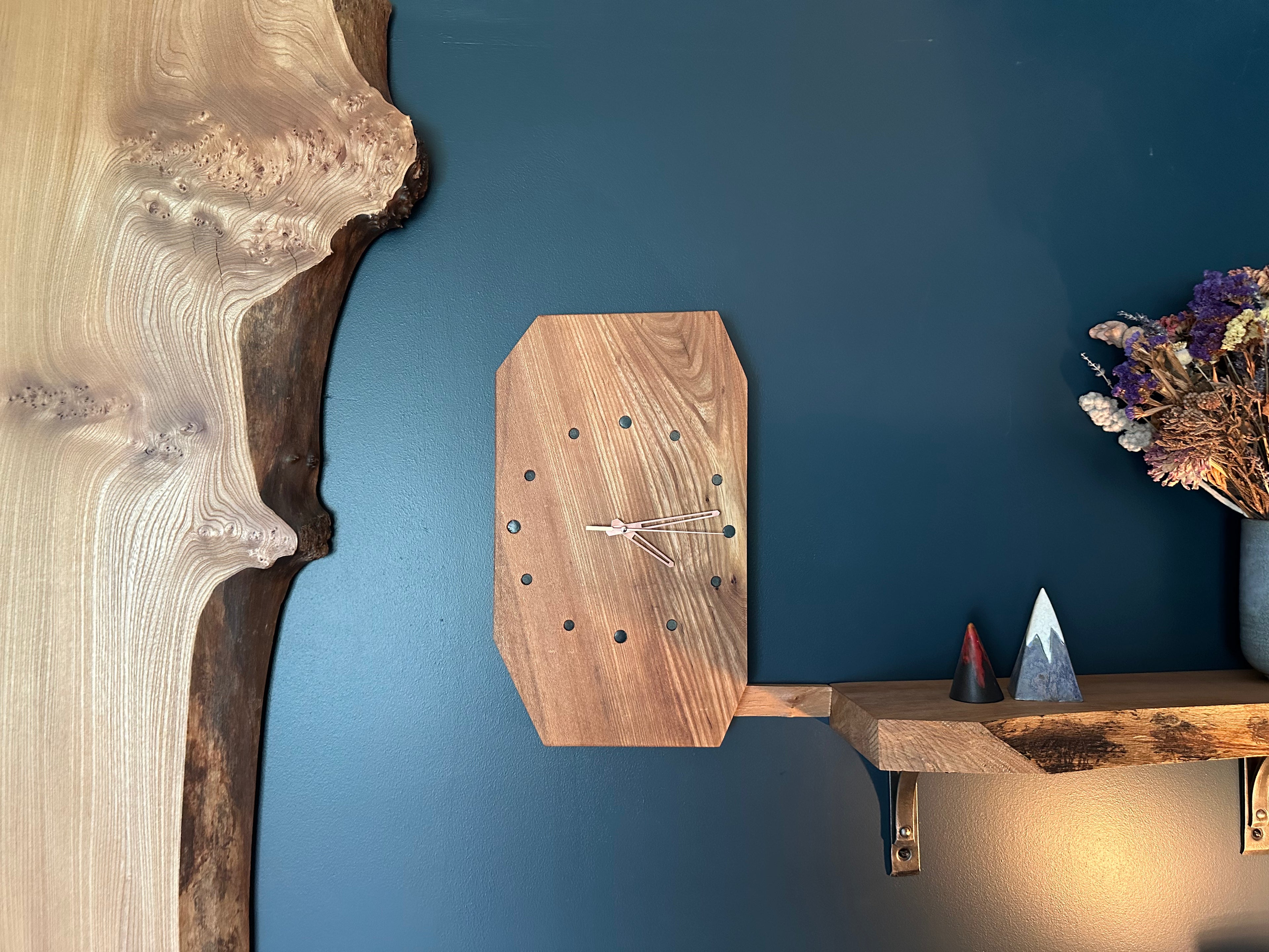 Elm Wall Clock