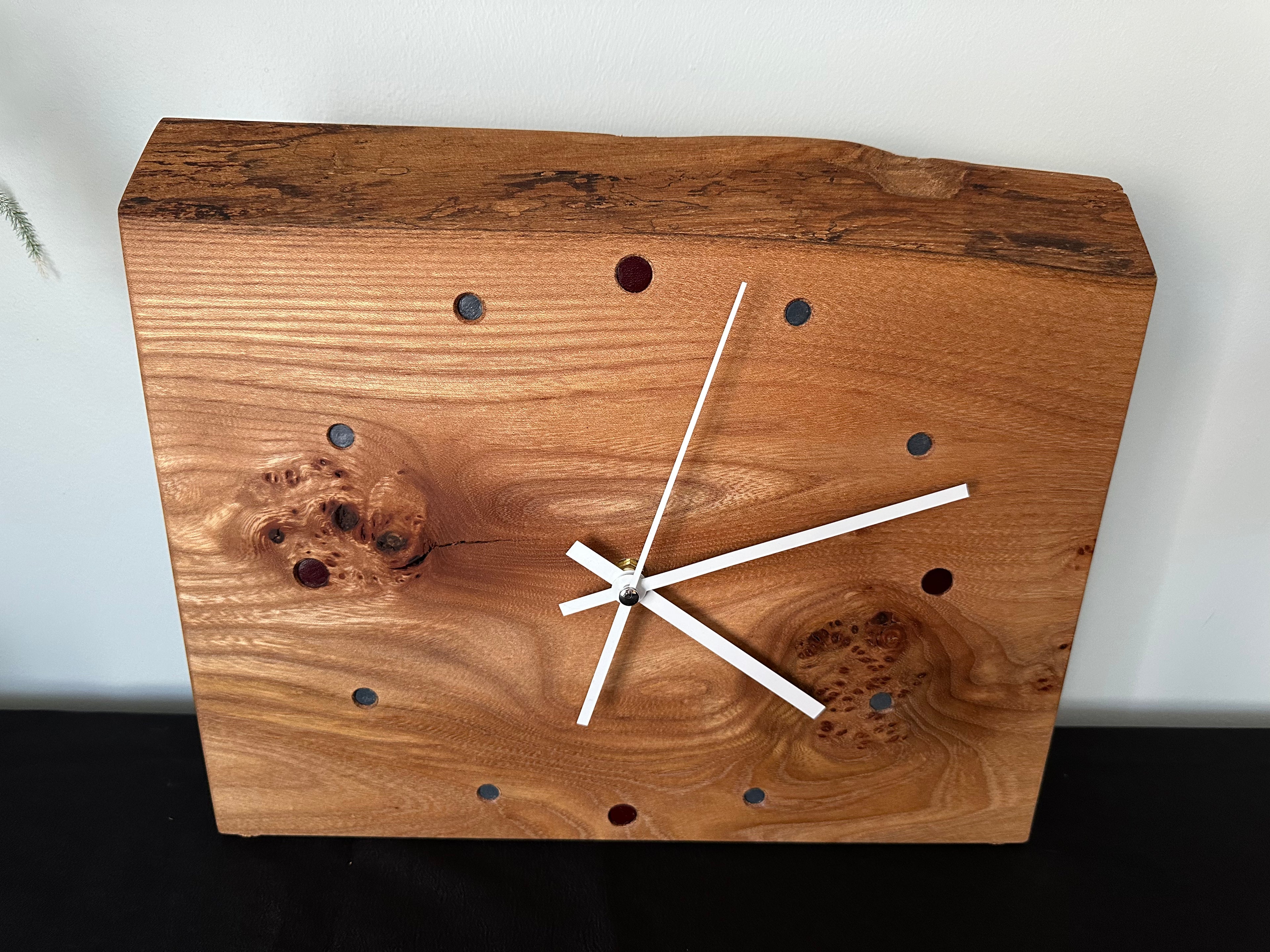 Elm Free-Standing Clock
