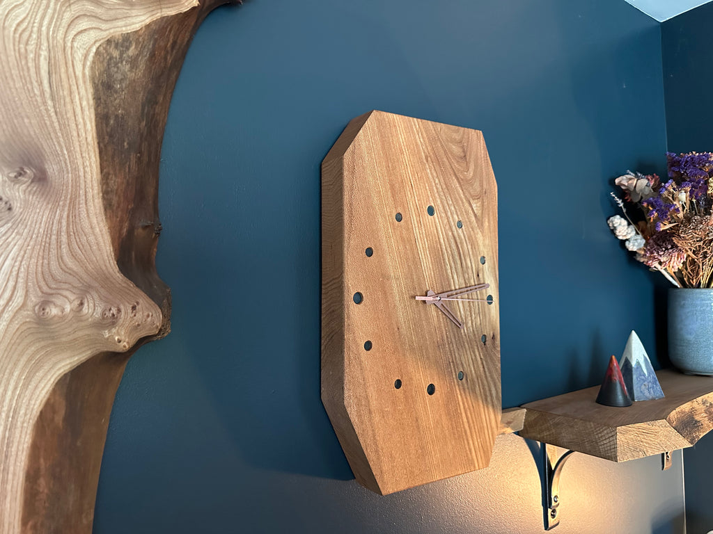 Elm Wall Clock