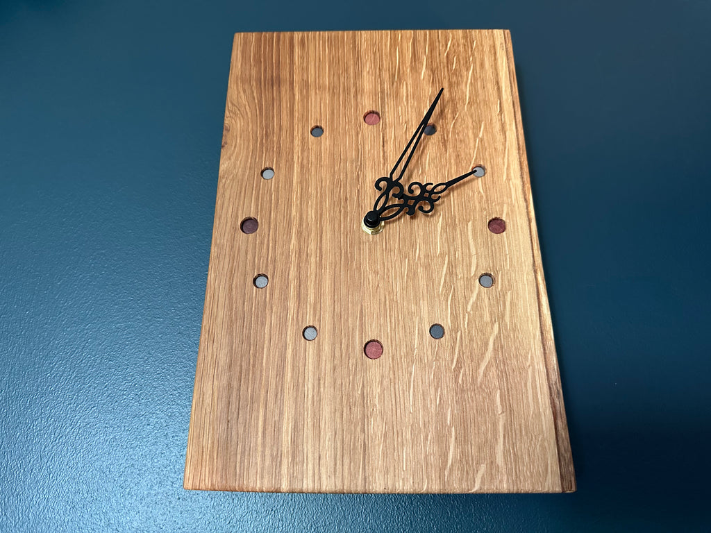Oak Wall Clock