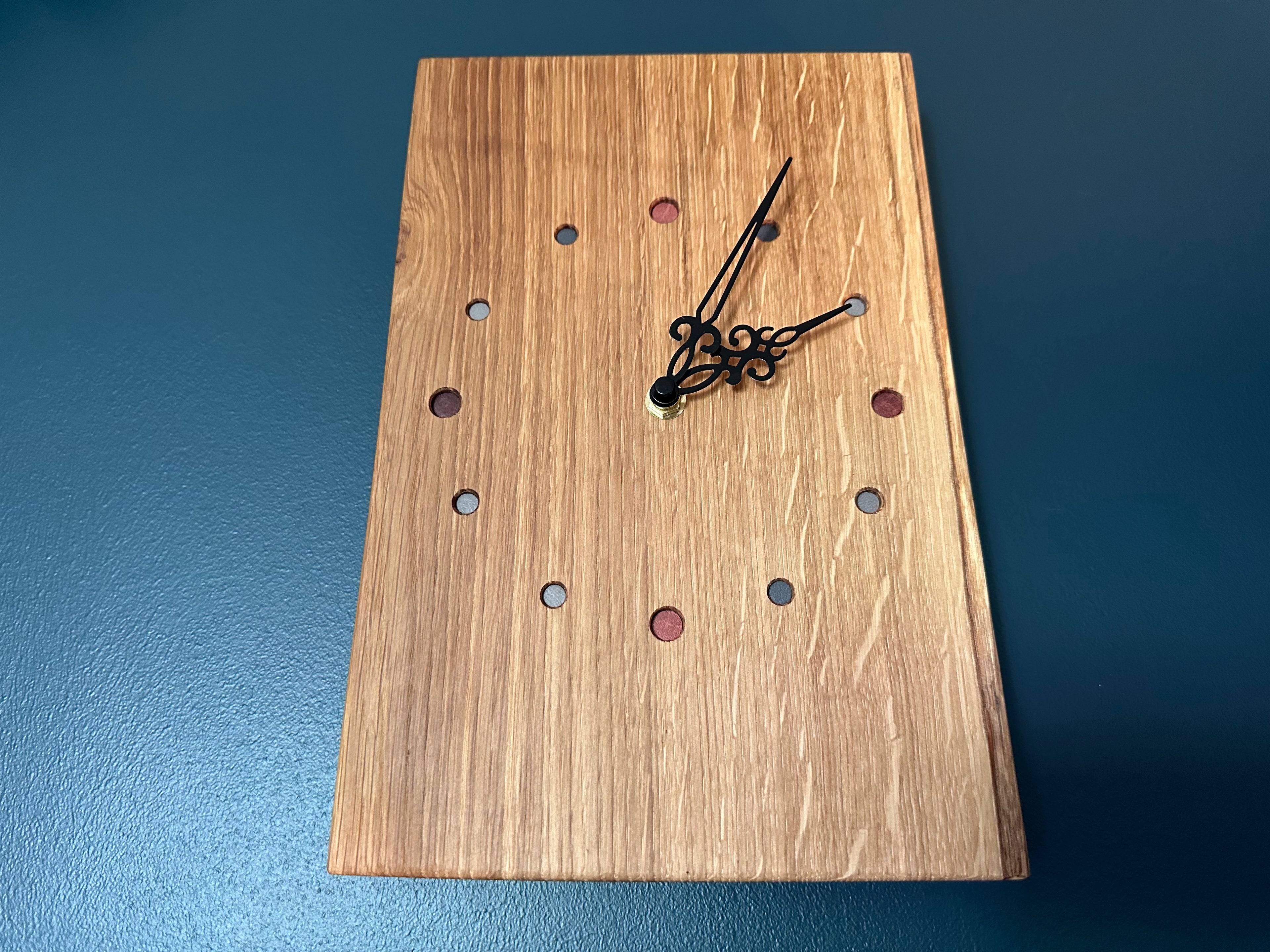 Oak Wall Clock